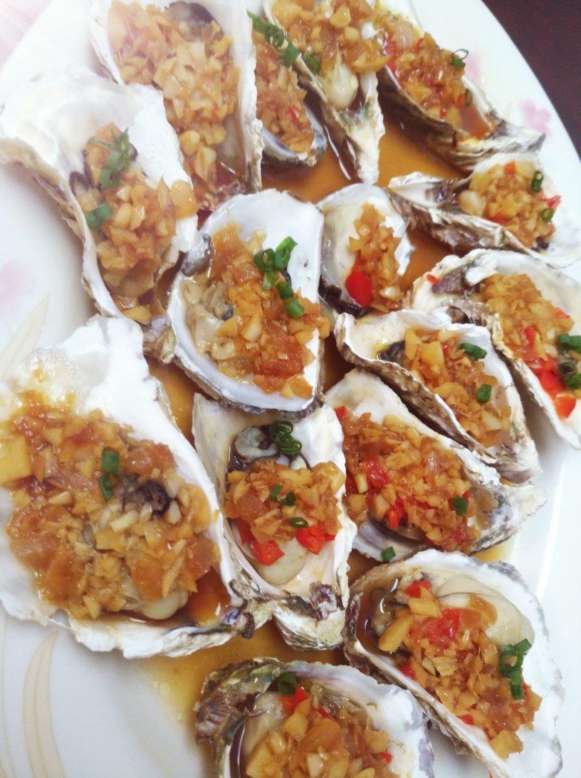 超简单～蒸蒜蓉生蚝