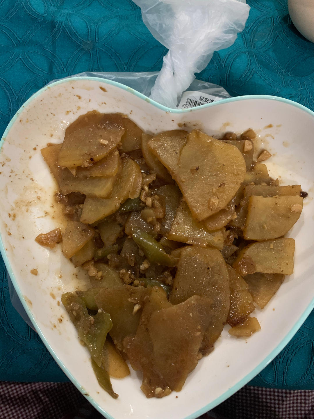 青椒土豆片