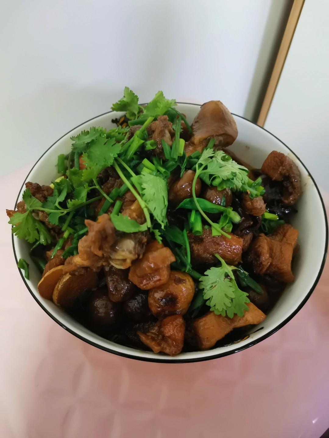 板栗烧鸡腿