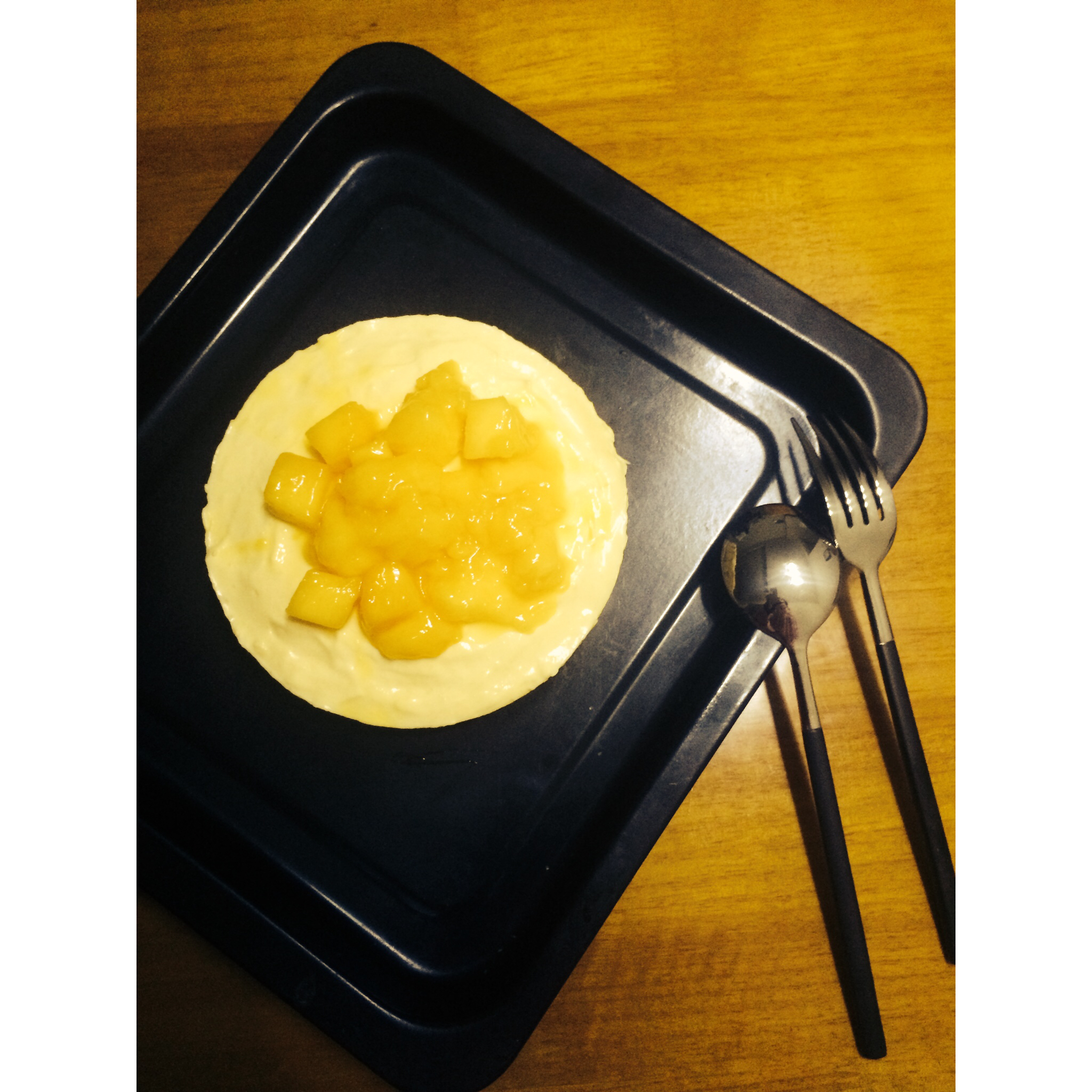 《Tinrry下午茶》教你做芒果流心慕斯（6寸配方）