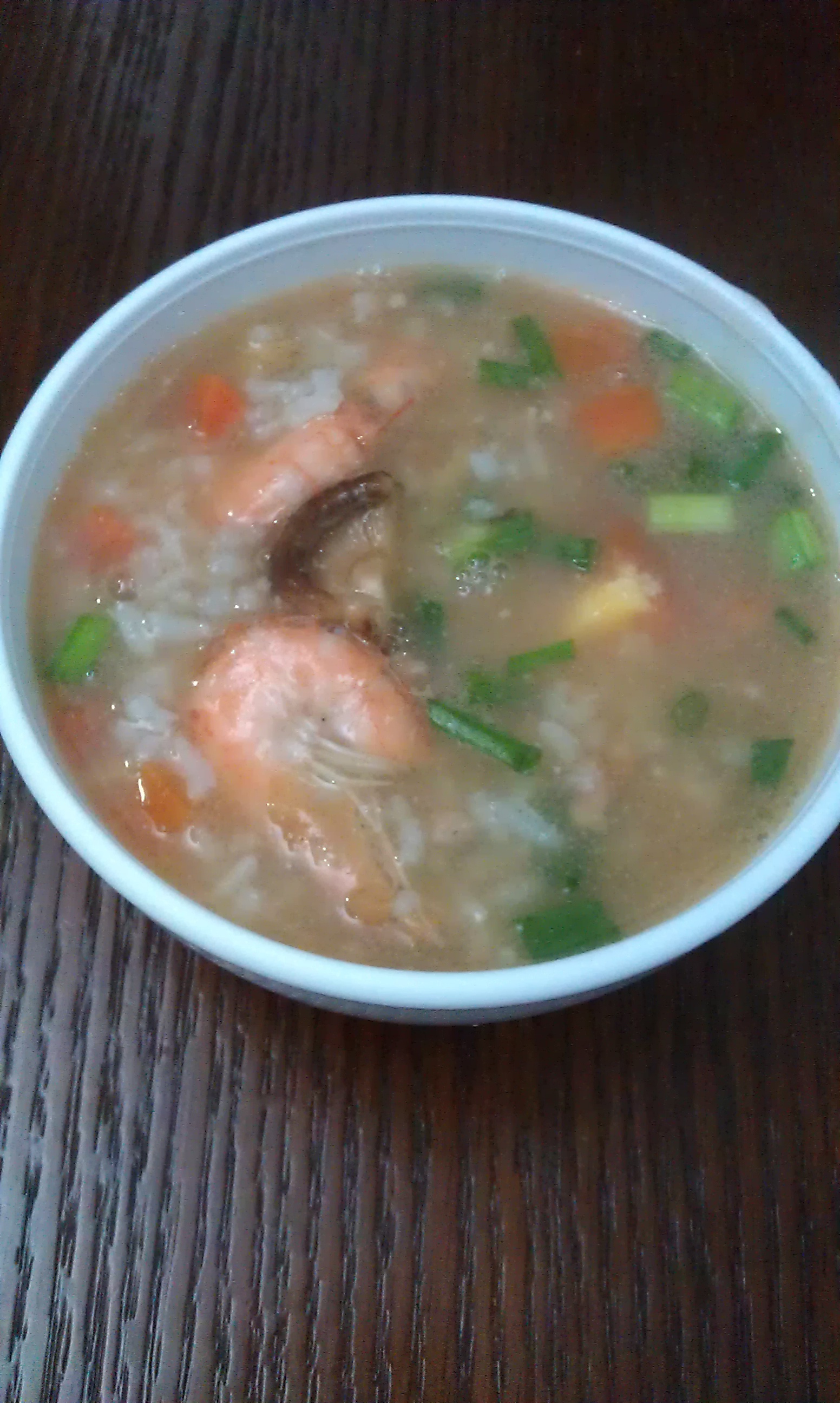 秘制鲜虾粥