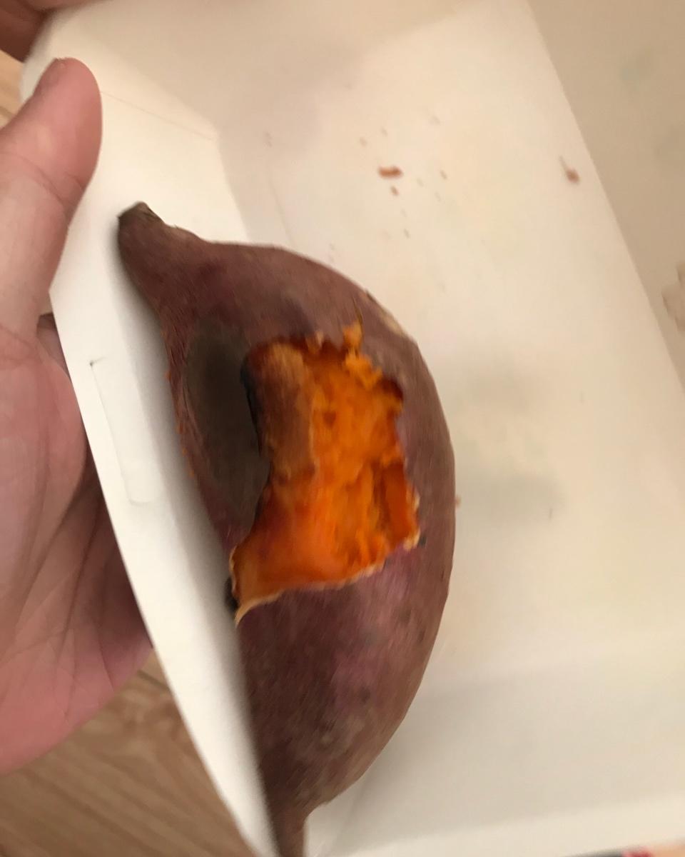 烤箱烤红薯