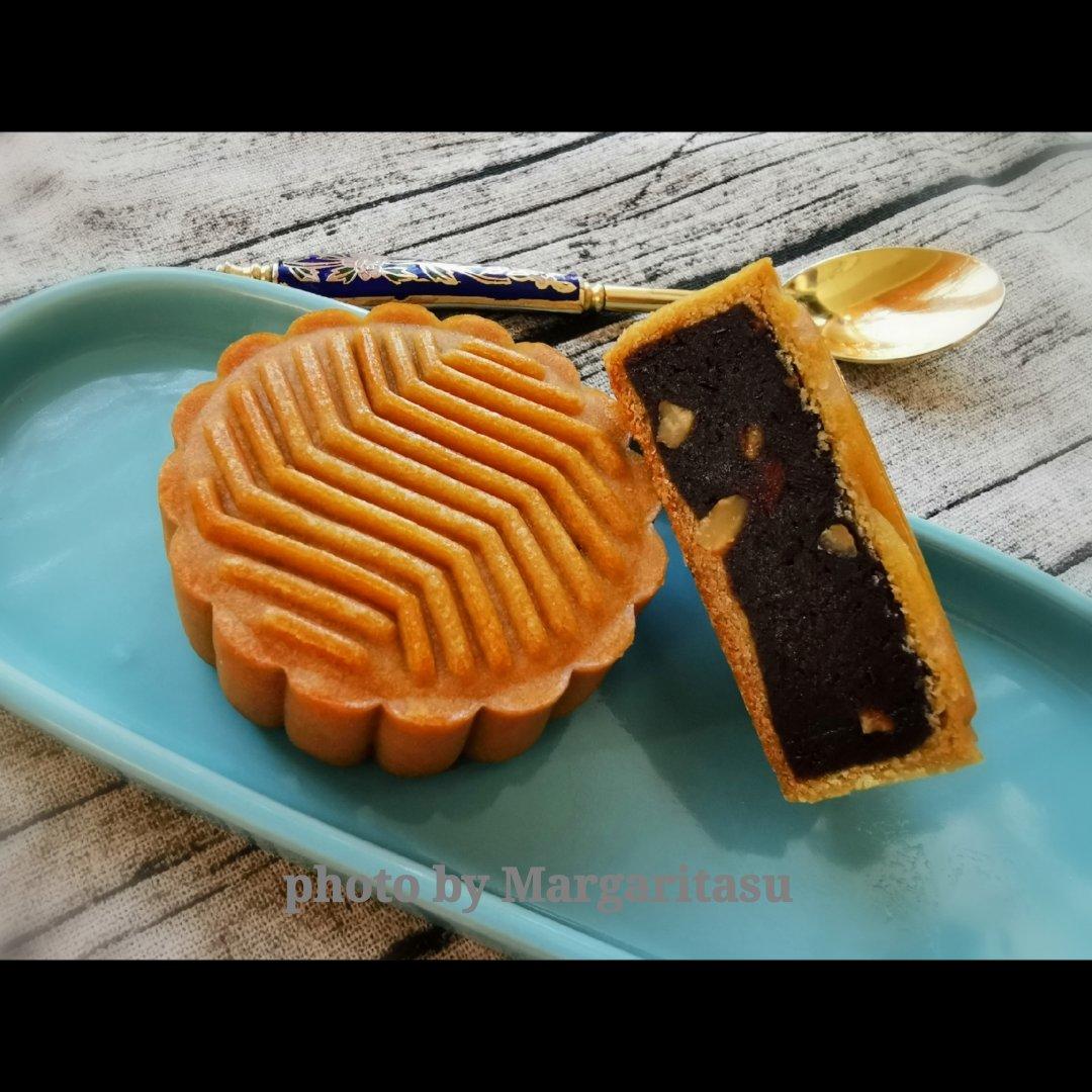 超有营养的枣泥核桃月饼