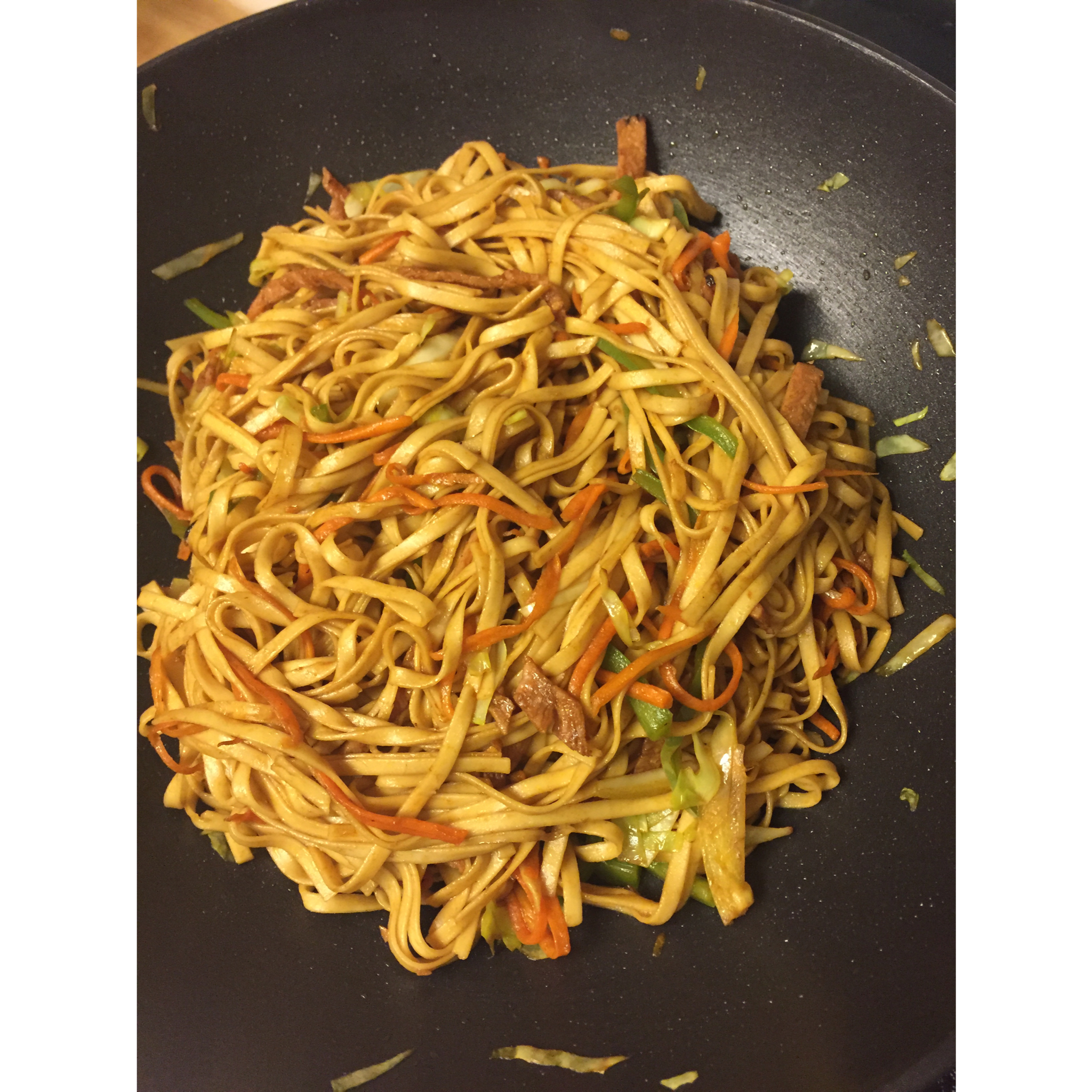 三丝炒面：炒面如何不粘锅