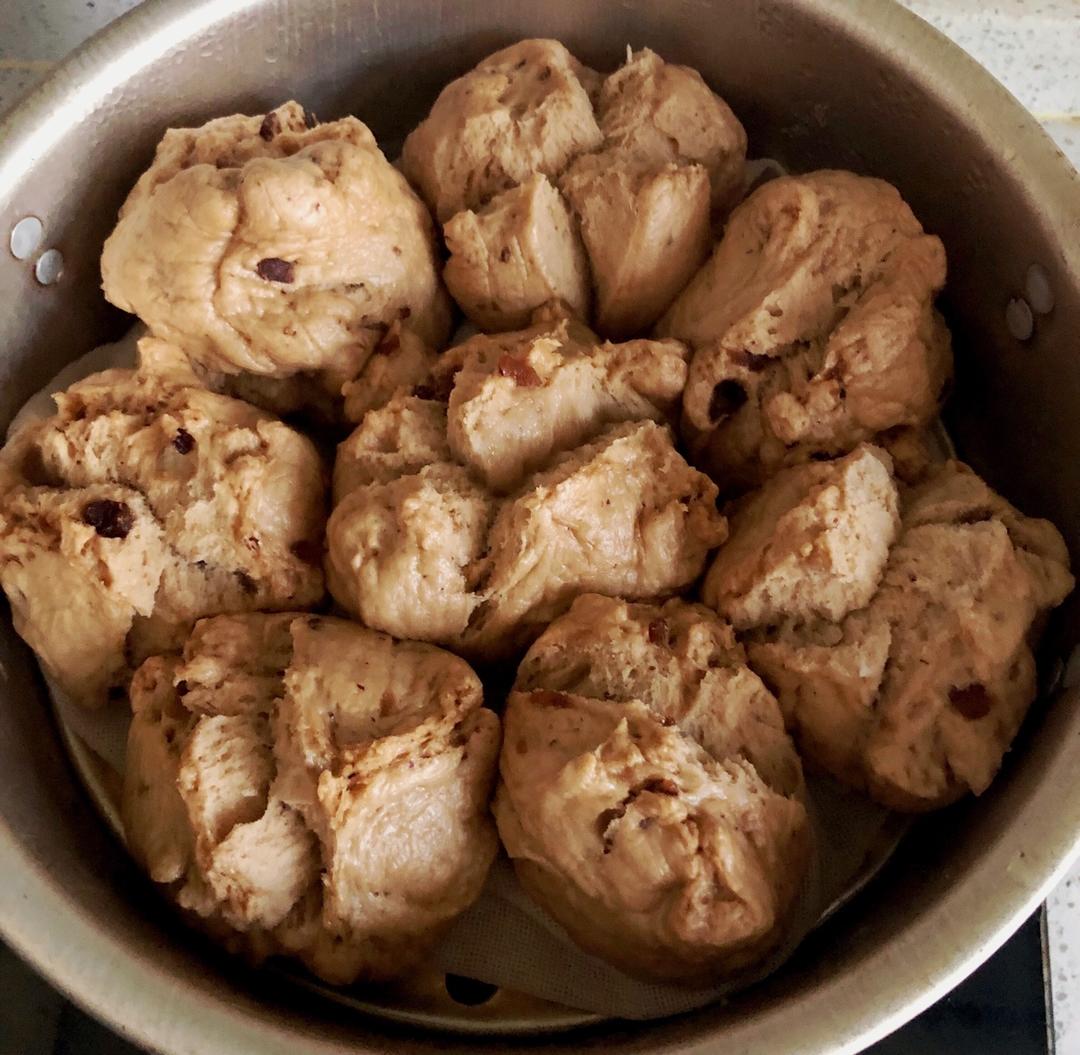 快手红糖开花馒头