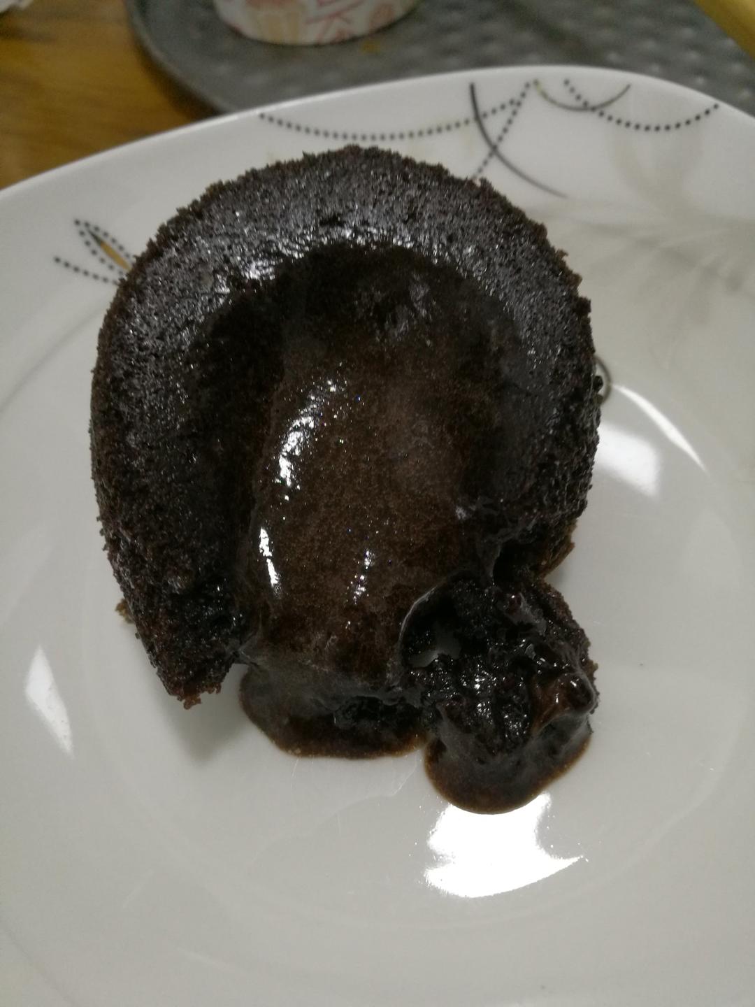 巧克力熔岩蛋糕