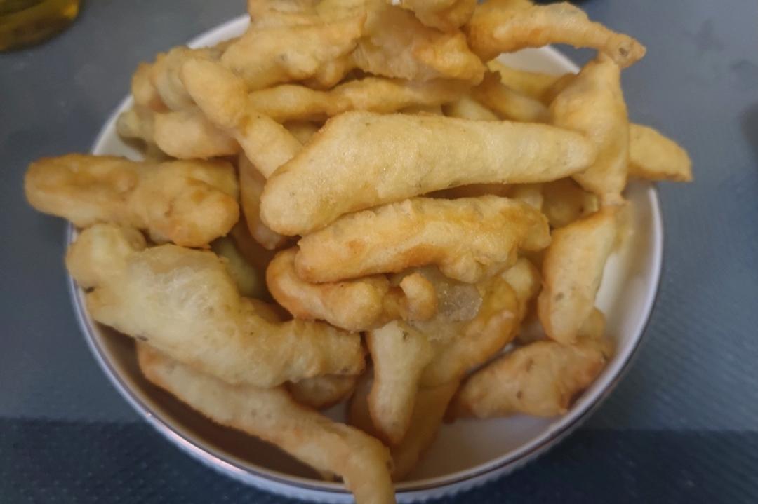 河南早餐超简单油馍头，油条