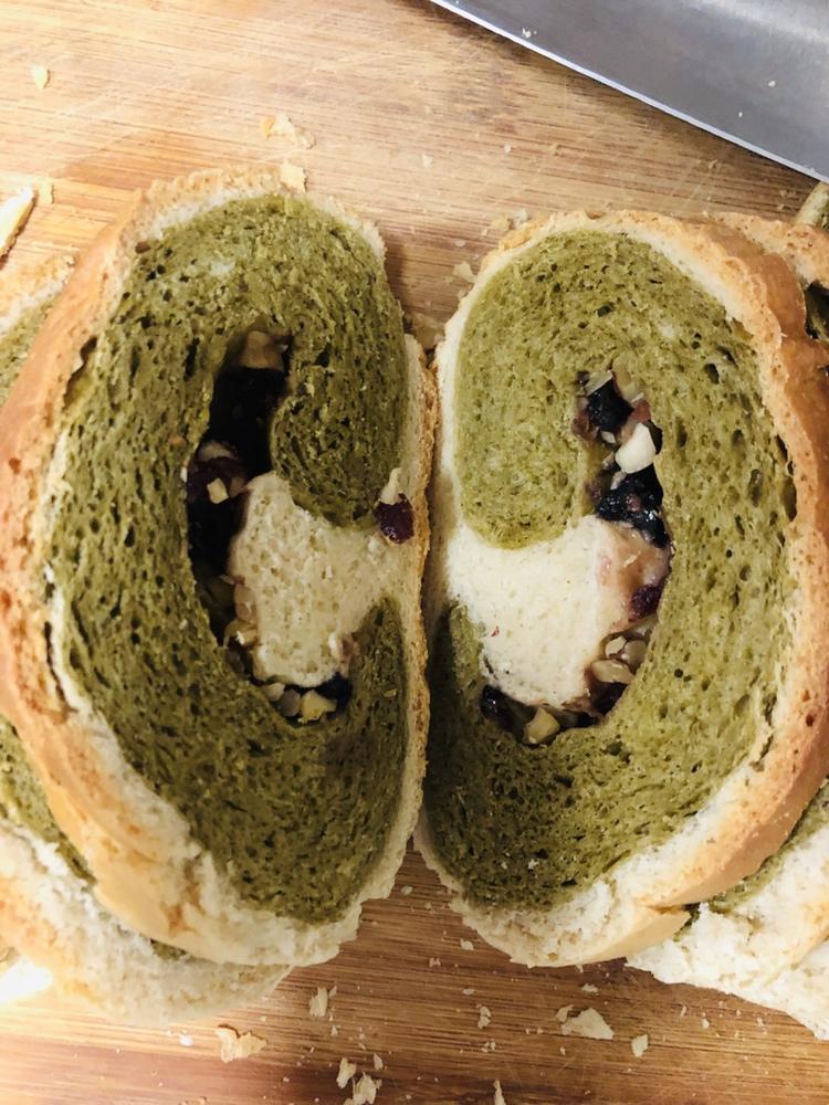 抹茶坚果吐司（450g烤箱版）