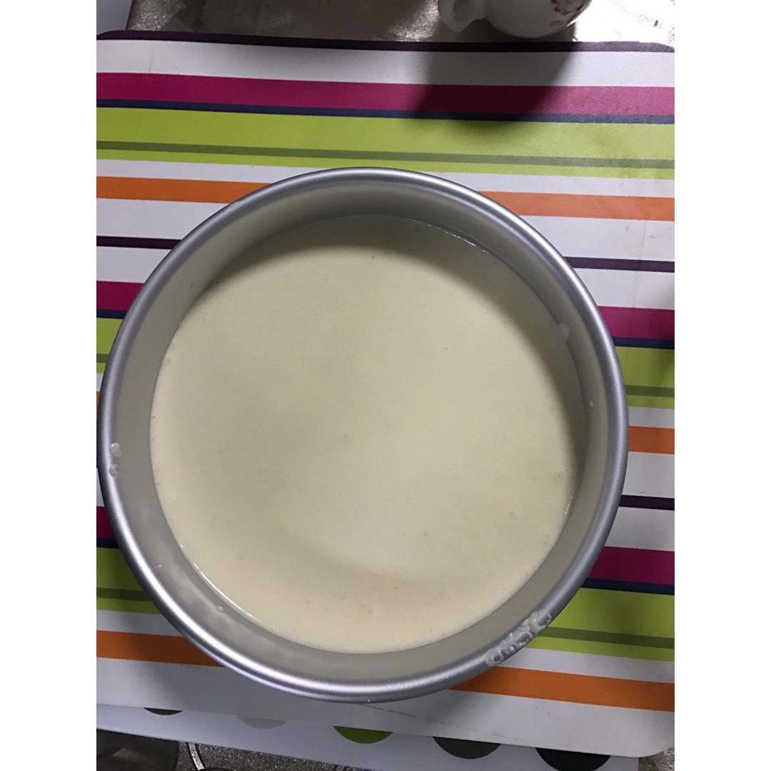 超好记八寸戚风蛋糕（后蛋法）