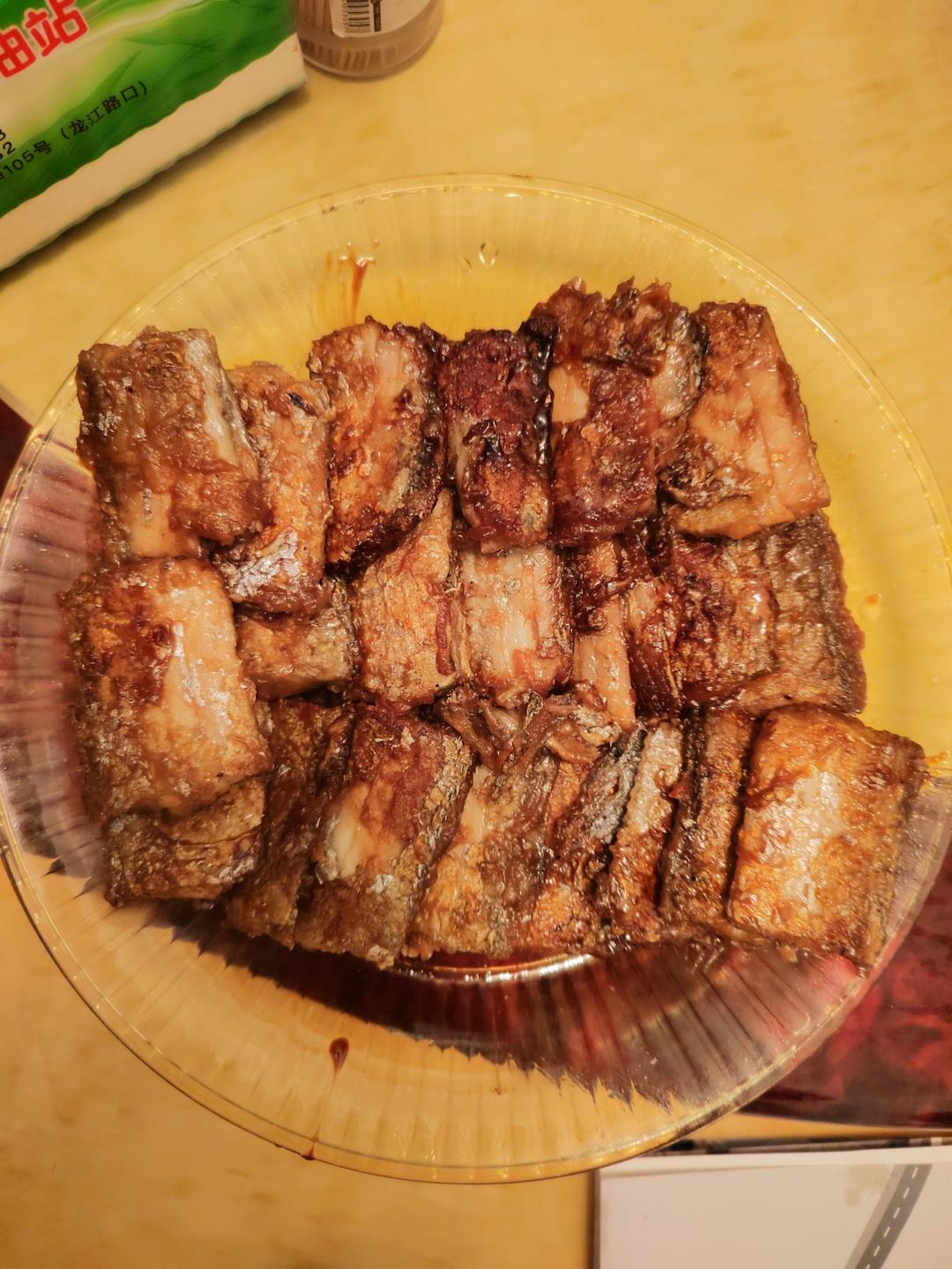 家常家的糖醋炖带鱼