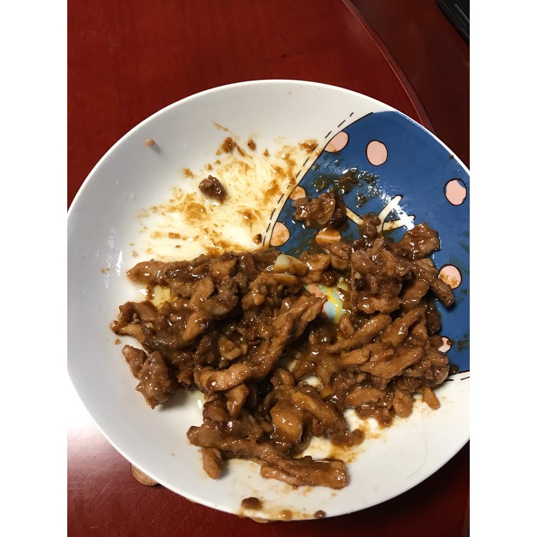 京酱肉丝