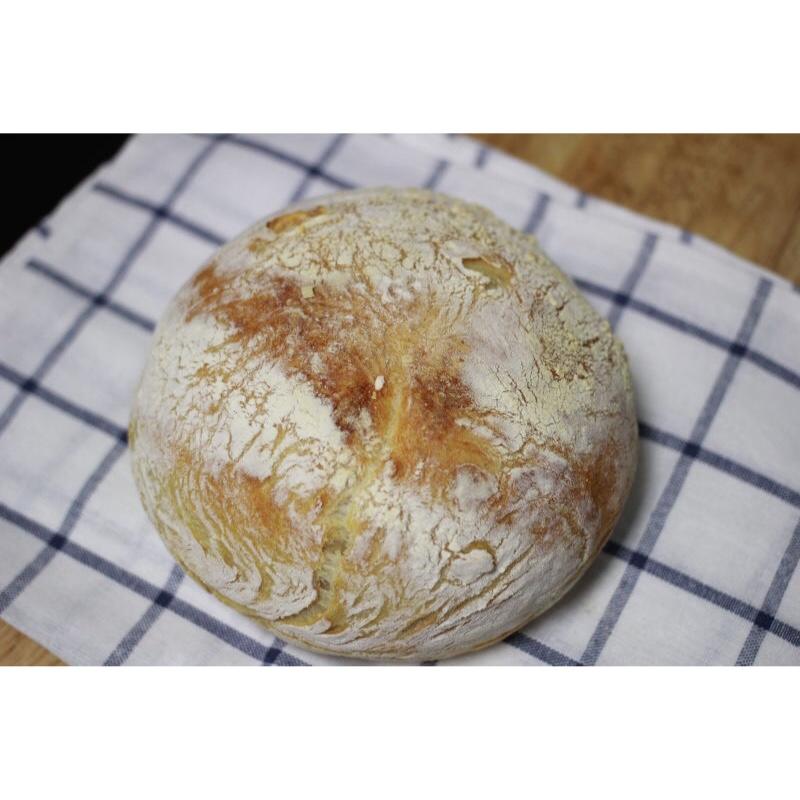 欧包/乡村面包-无油不用揉 No Knead Bread