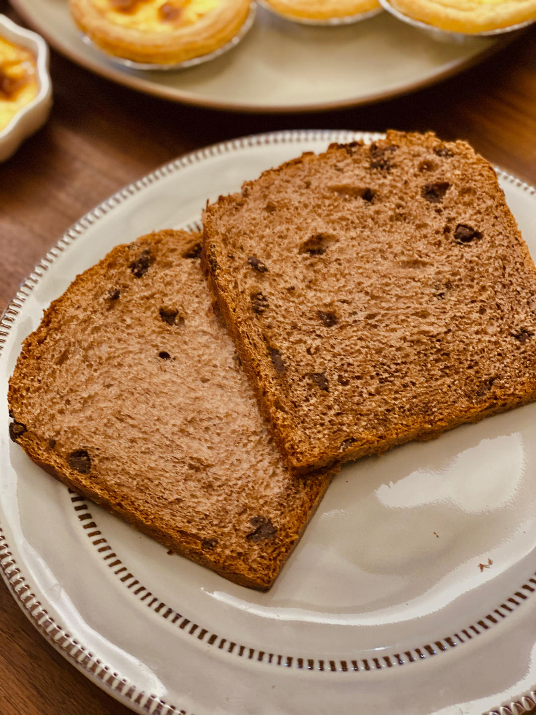 巨~巨好吃的巧克力奶油吐司