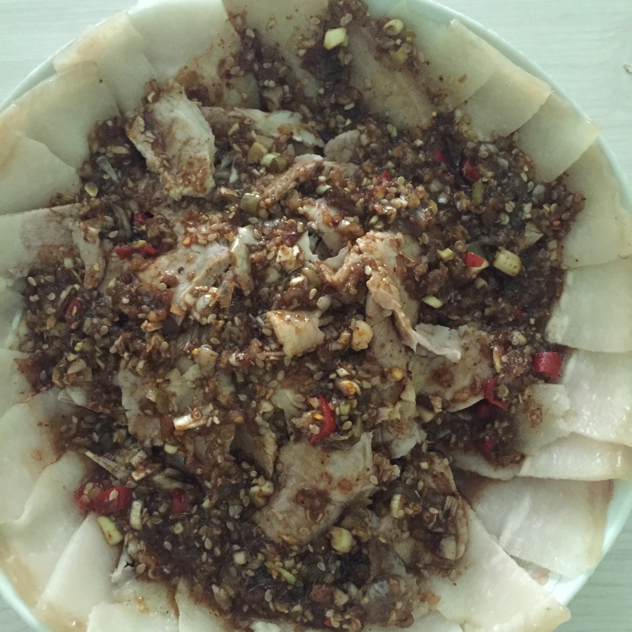 蒜泥白肉