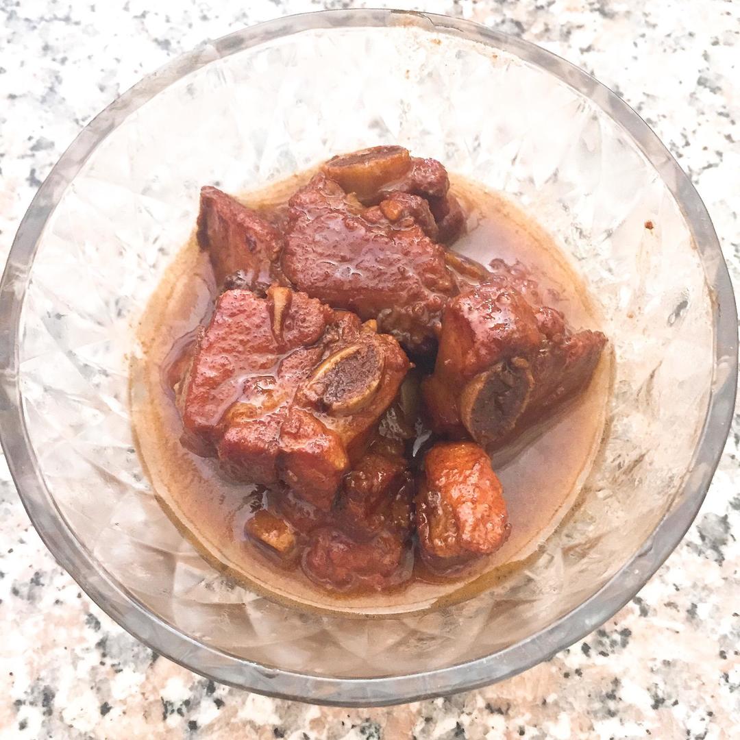 红烧排骨（宿舍小电饭煲版）的做法