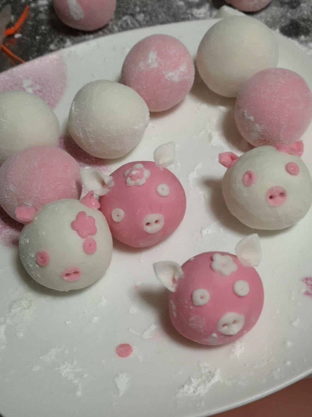 花生黑芝麻汤圆