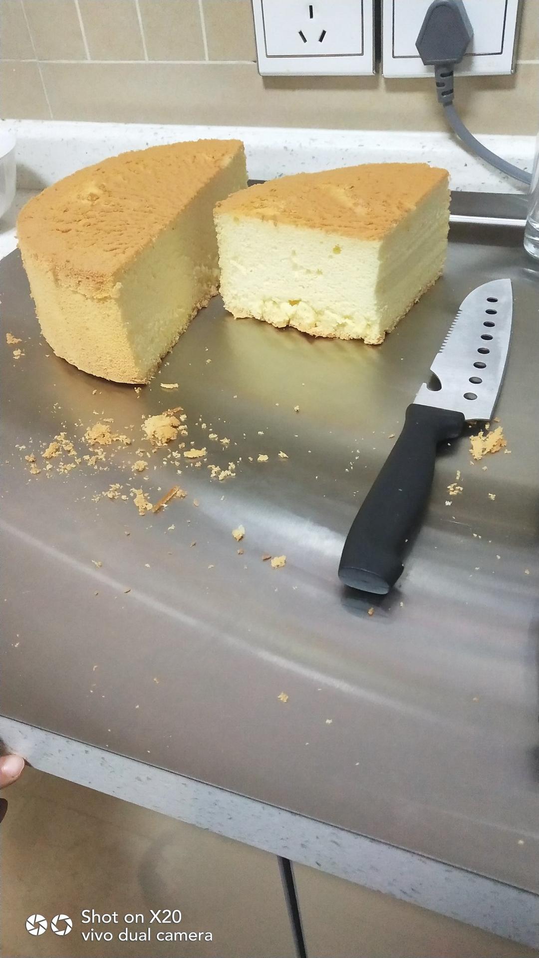 八寸原味戚风