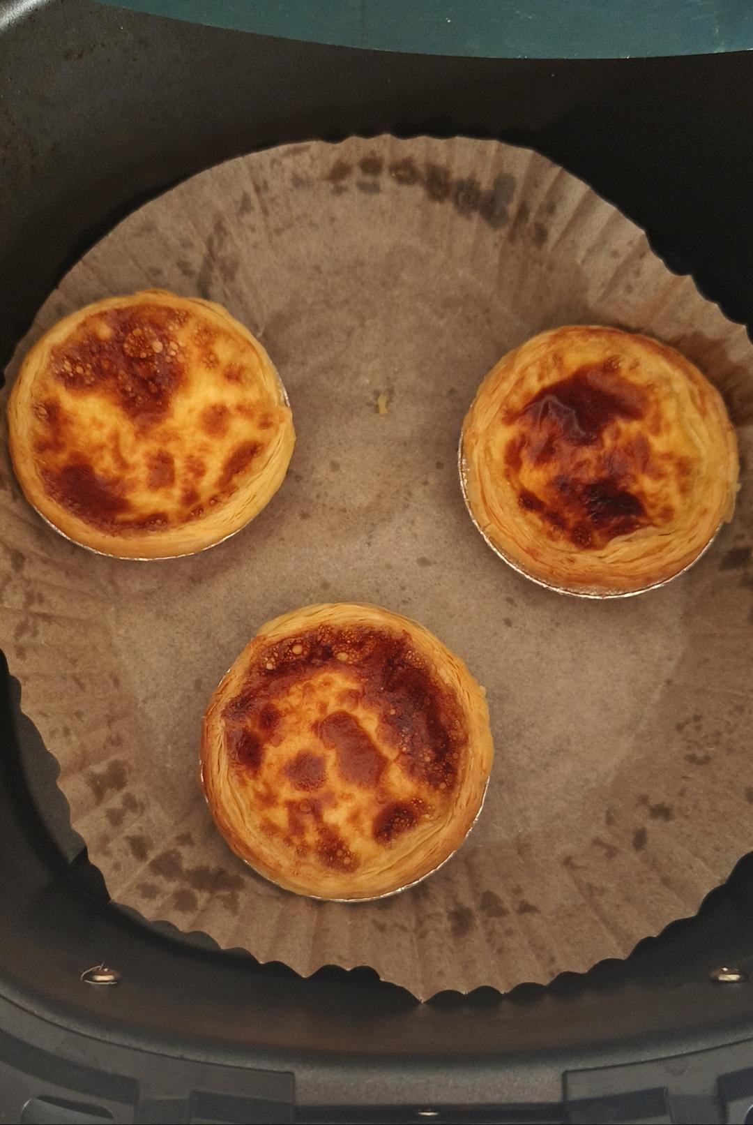 空气炸锅版全蛋葡式蛋挞『秒杀KFC』悠伴空气炸锅