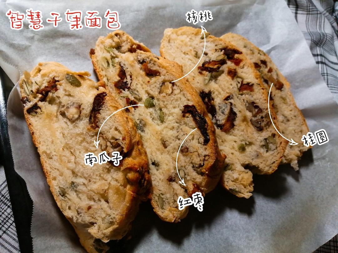 黑啤核桃欧包（免揉）