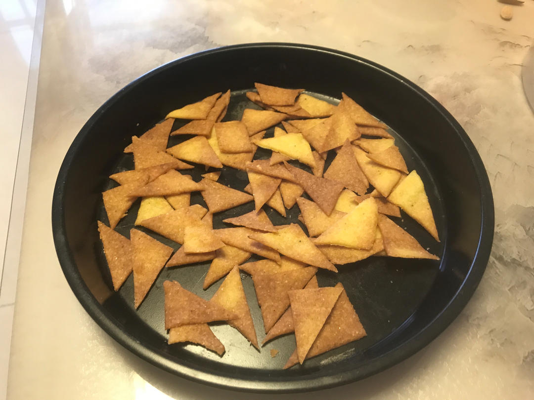 自制椒盐玉米片——非油炸烤箱版