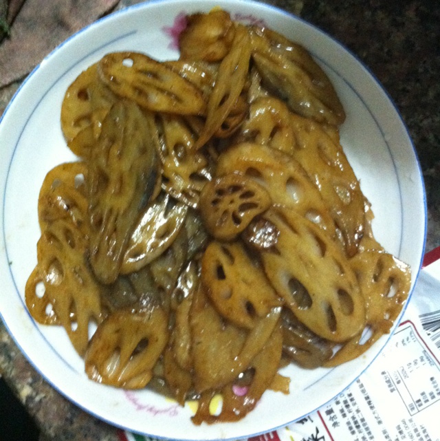 开胃下饭的醋溜藕片