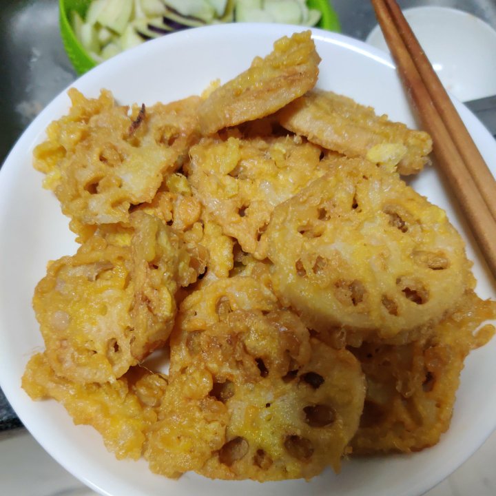 莲藕神仙吃法㊙️比薯片还好吃的香酥椒盐藕片