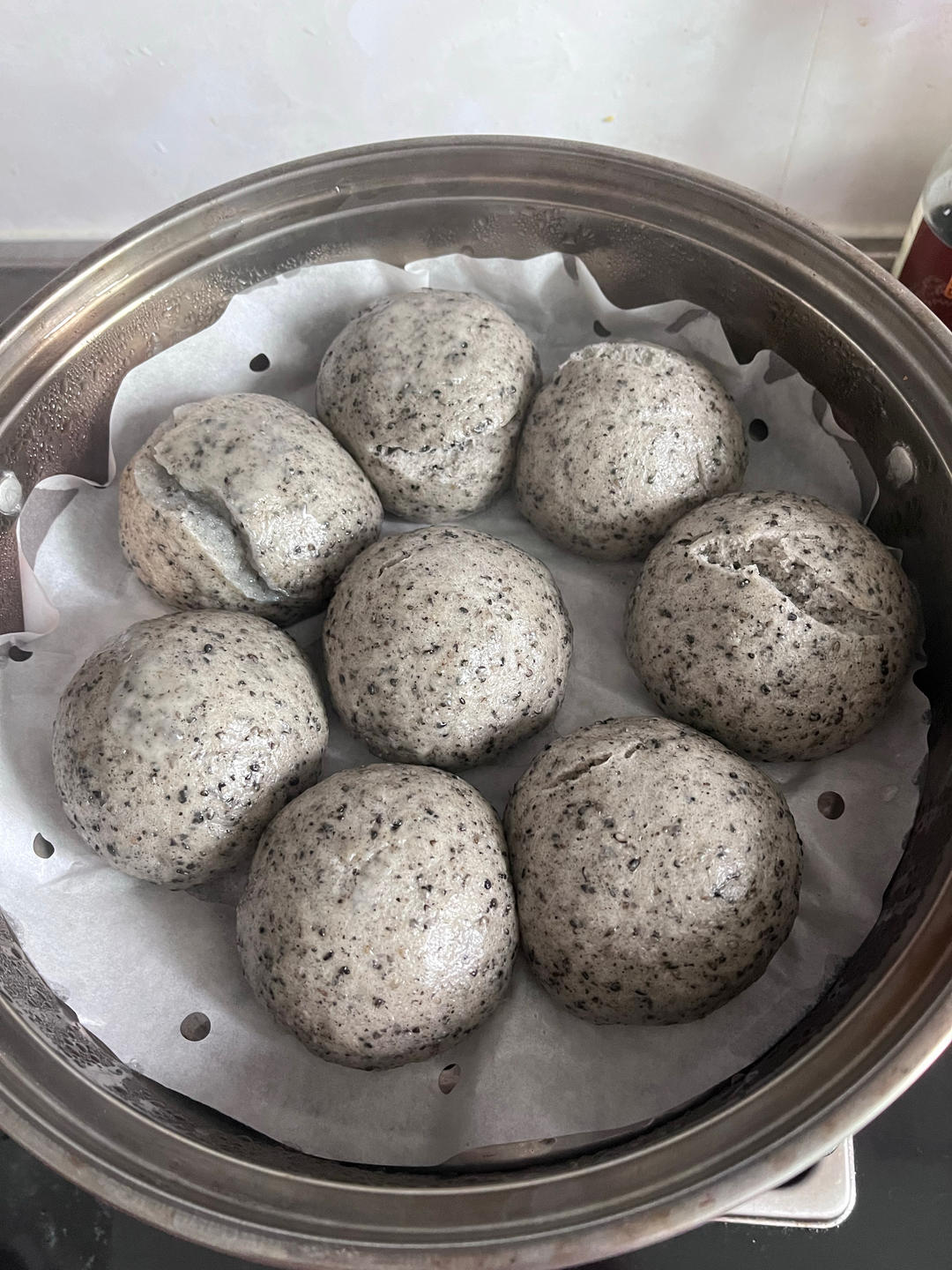 一发黑芝麻馒头，补钙佳选！
