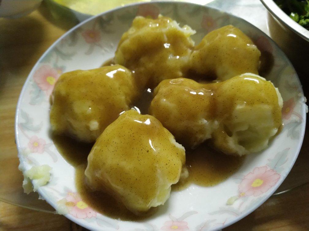 鸡汁土豆泥（完爆kfc）