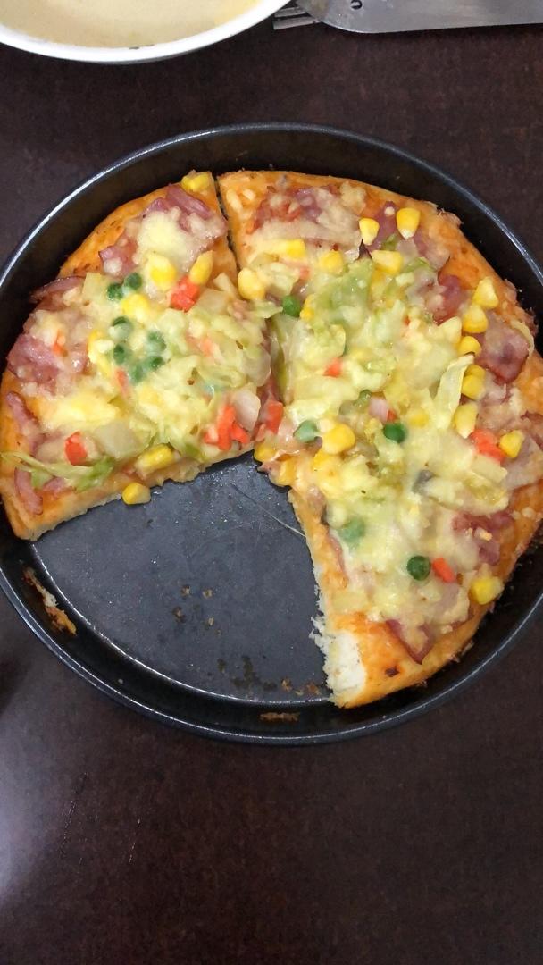 八寸披萨饼皮（四个）制作