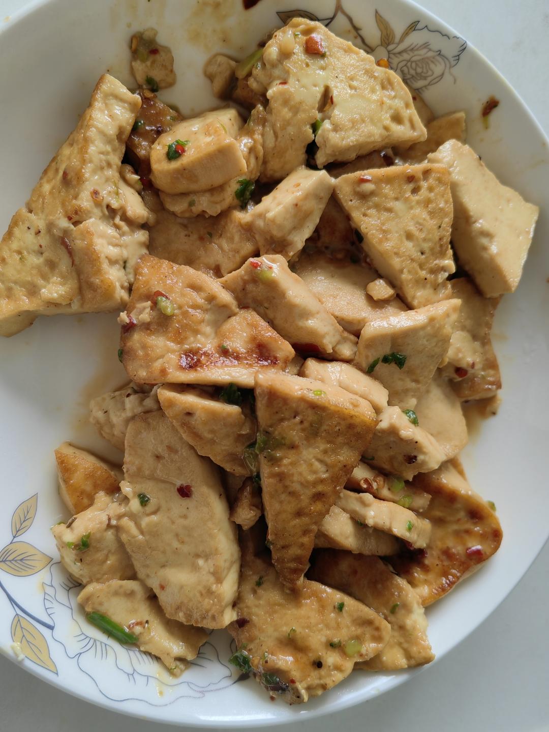 无敌好吃的香煎豆腐