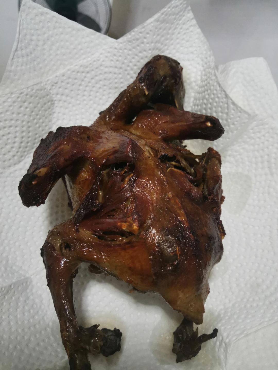 家庭版简易烤乳鸽