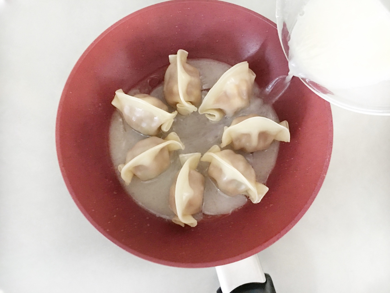 香脆美味的冰花煎饺的做法 步骤6