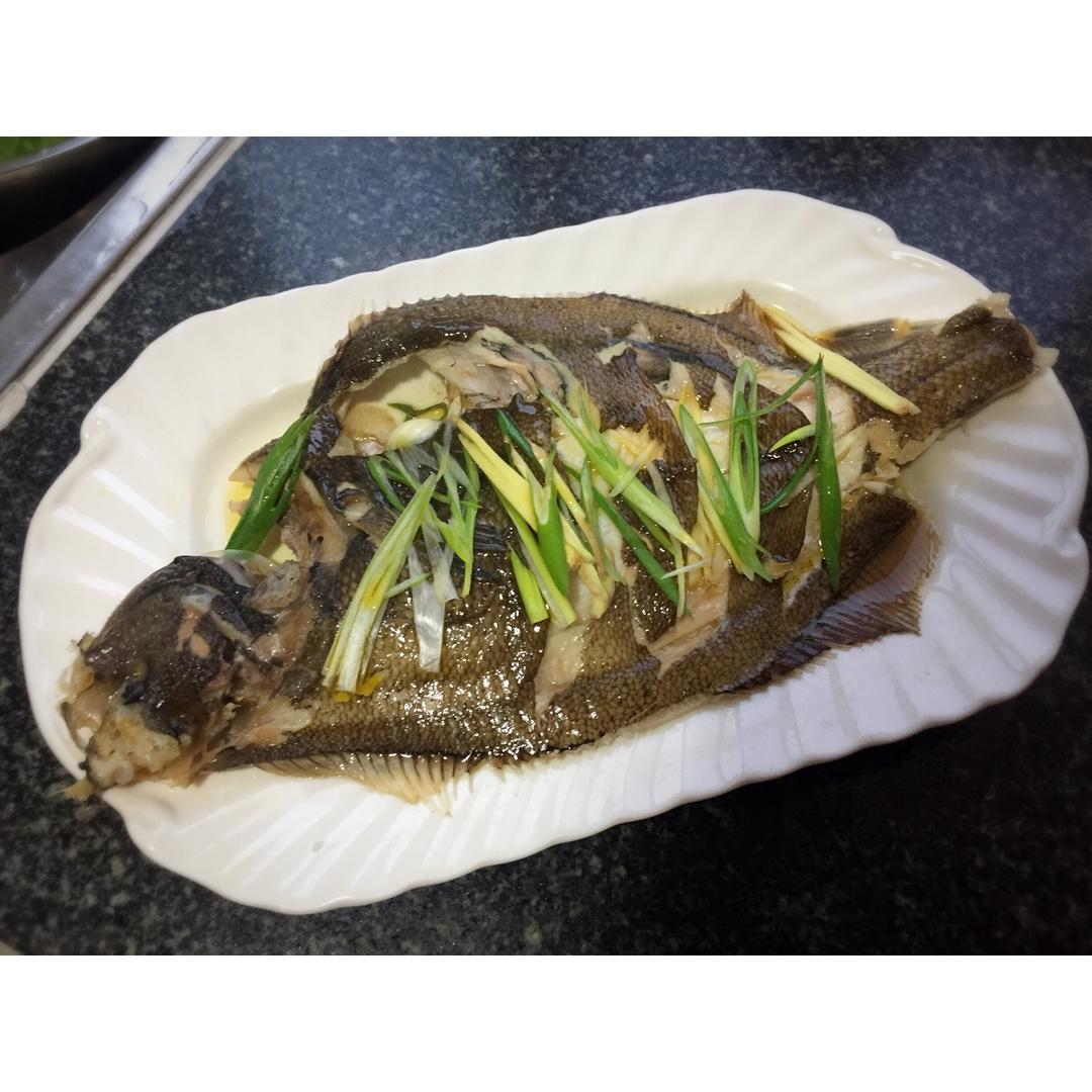 清蒸比目鱼