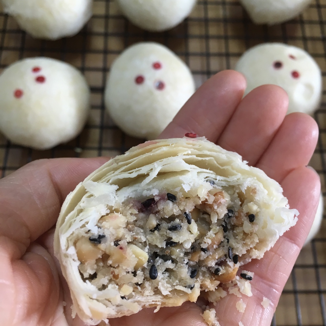 树懒-1做的冰糖馅月饼