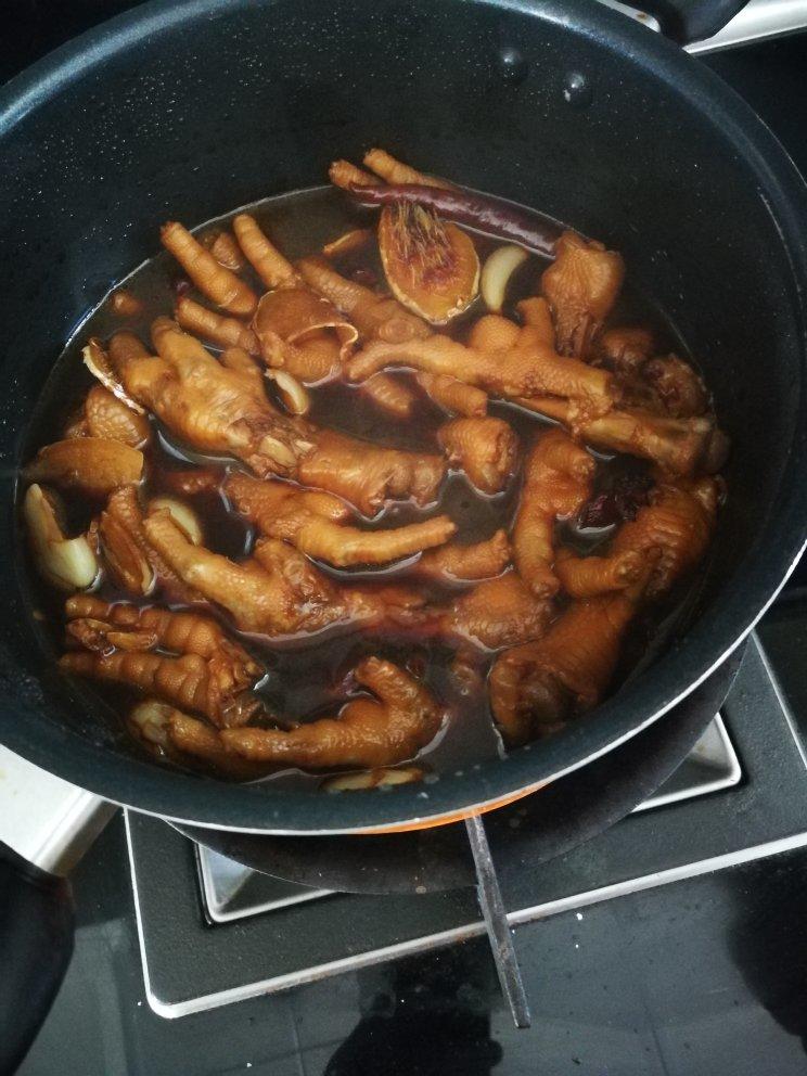 吮指懒人版香卤鸡爪鸡腿