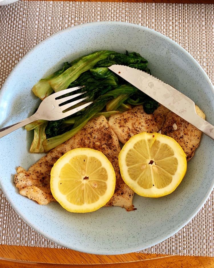 清新柠檬香烤巴沙鱼