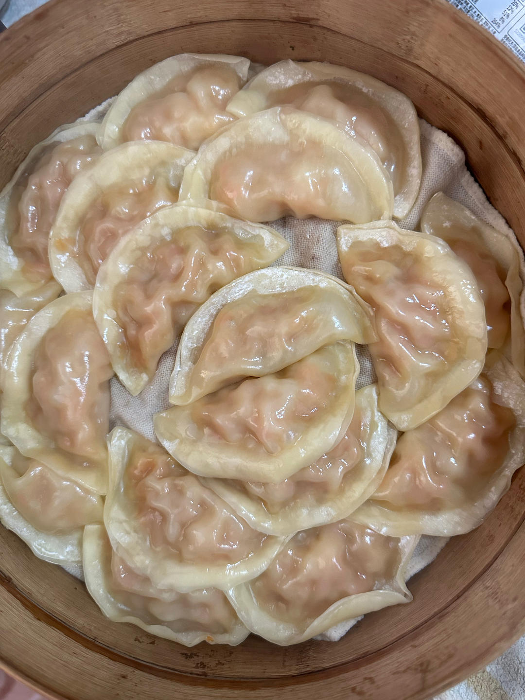 超快手自制虾饺