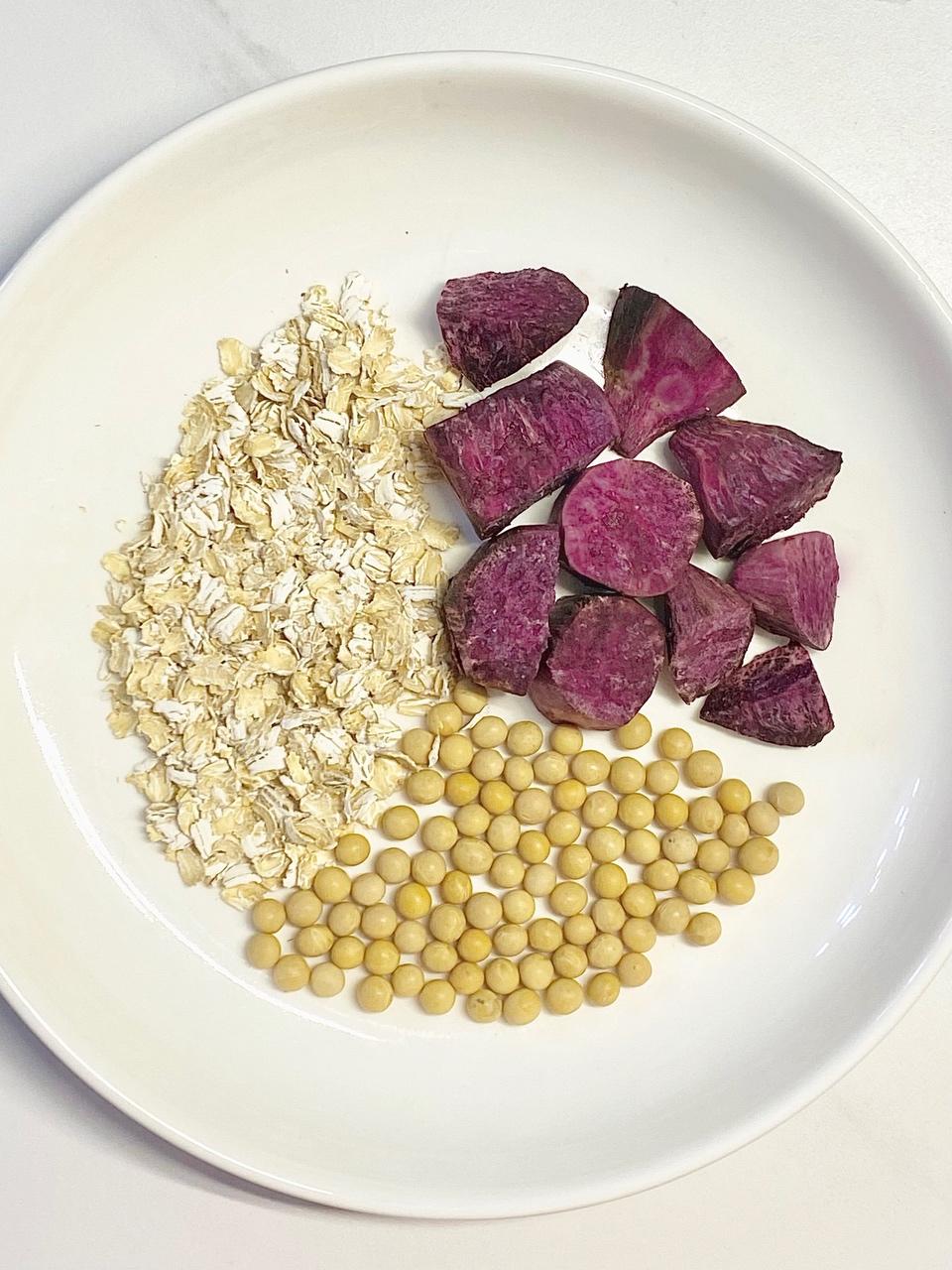 紫薯燕麦豆浆！惊艳味蕾！！