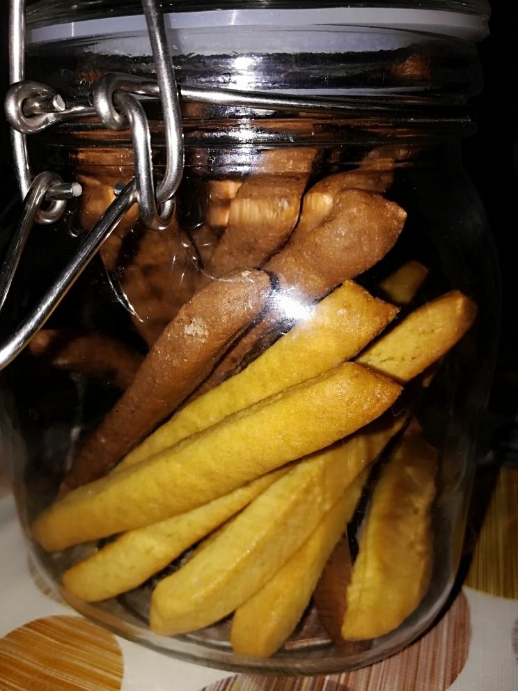 可可粉饼干条的做法