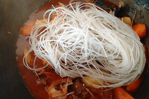 韩式大盘鸡——安东炖鸡的做法 步骤8