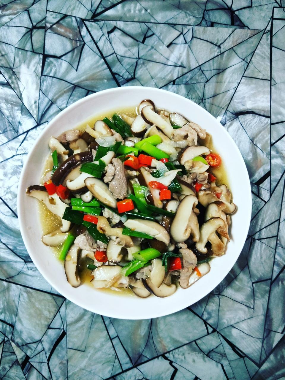【香菇炒肉片的做法步骤图,香菇炒肉片怎么做好吃】9442_nf4l_下厨房