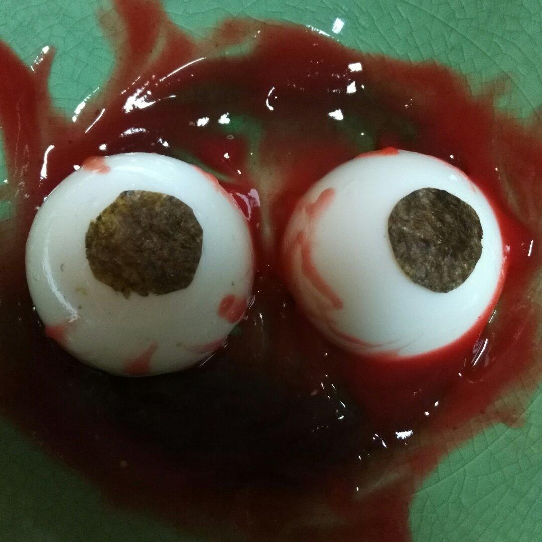 【万圣节】万圣节眼球团子—美的M3-L235C变频智能微波炉