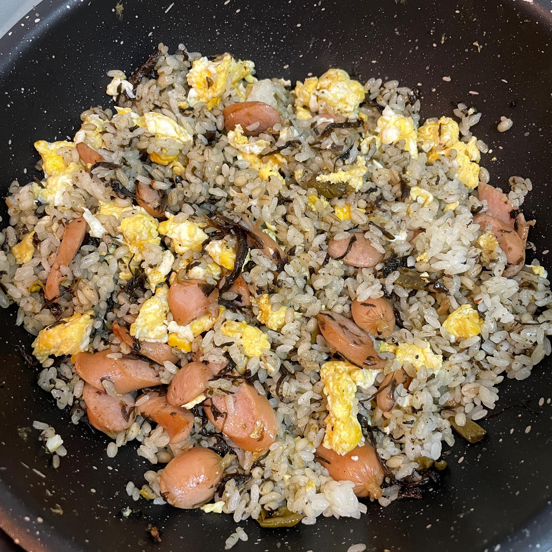 橄榄菜鸡蛋炒饭