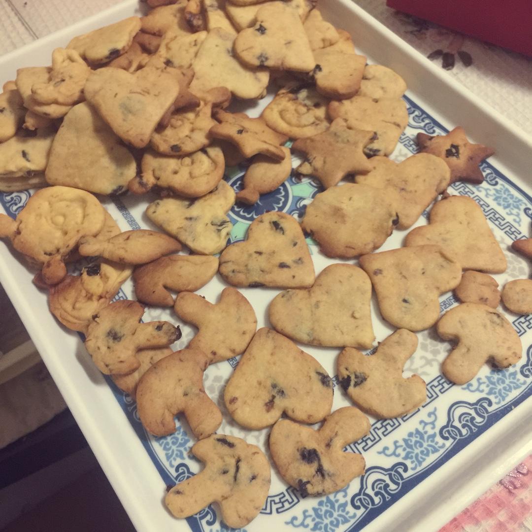 低糖少油版蔓越莓饼干