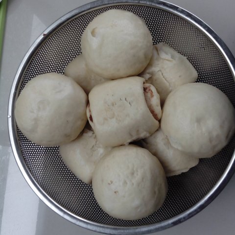 面包机版超松软牛奶馒头