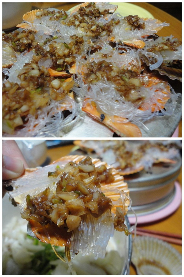 蒜茸粉丝扇贝