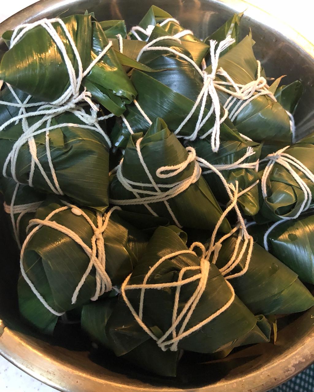 四角长粽子的包法（有视频）