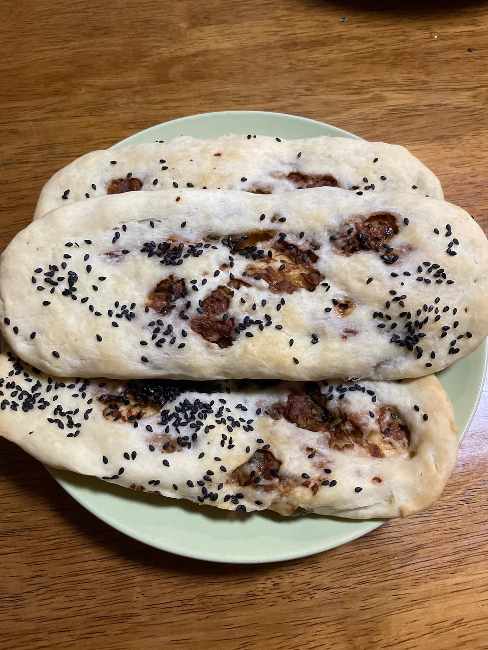 烤箱版鲜肉锅盔