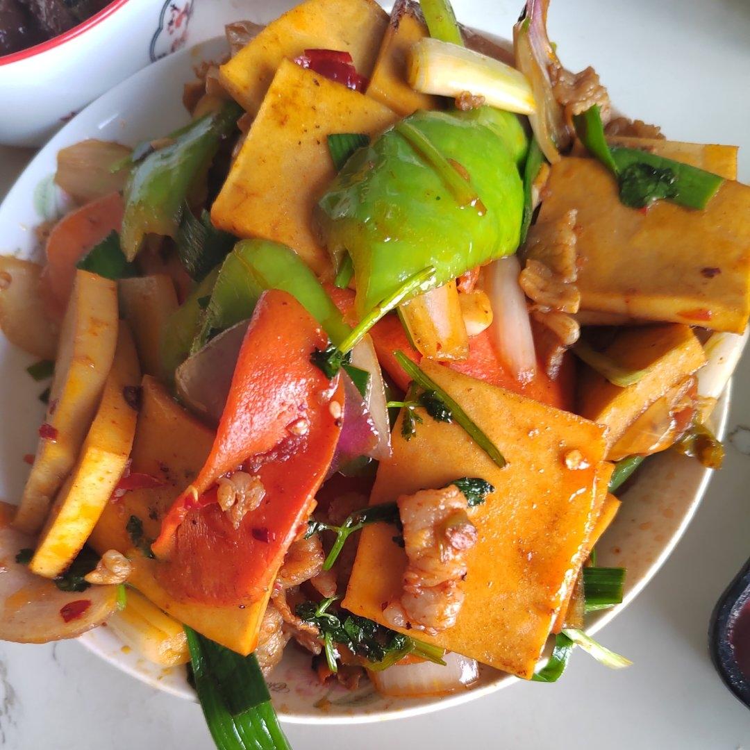 干锅千页豆腐