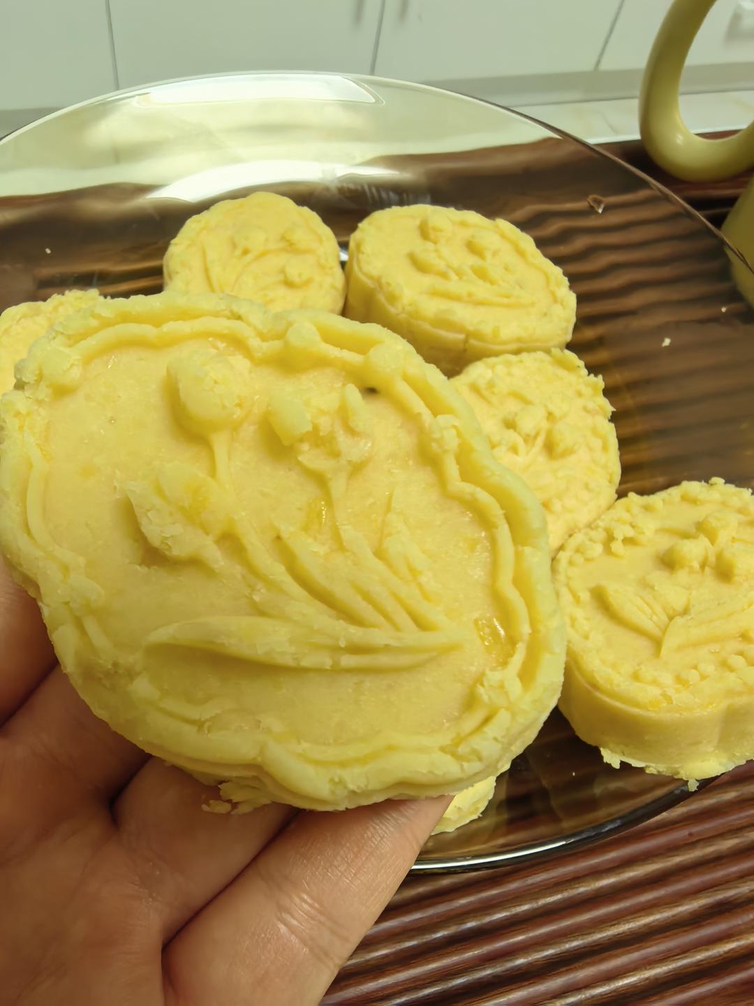 奶香绿豆糕（无豆腥味，超快手不麻烦）
